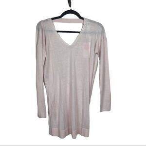 Vimmia Shavasana Reversible Long Sleeve Sweater Pink Size Small